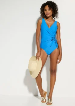 Mujer bonprix bonprix Bañador con ligero efecto moldeador y fruncido