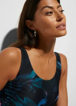 Mujer bonprix bonprix Bañador con ligero efecto moldeador y fruncido