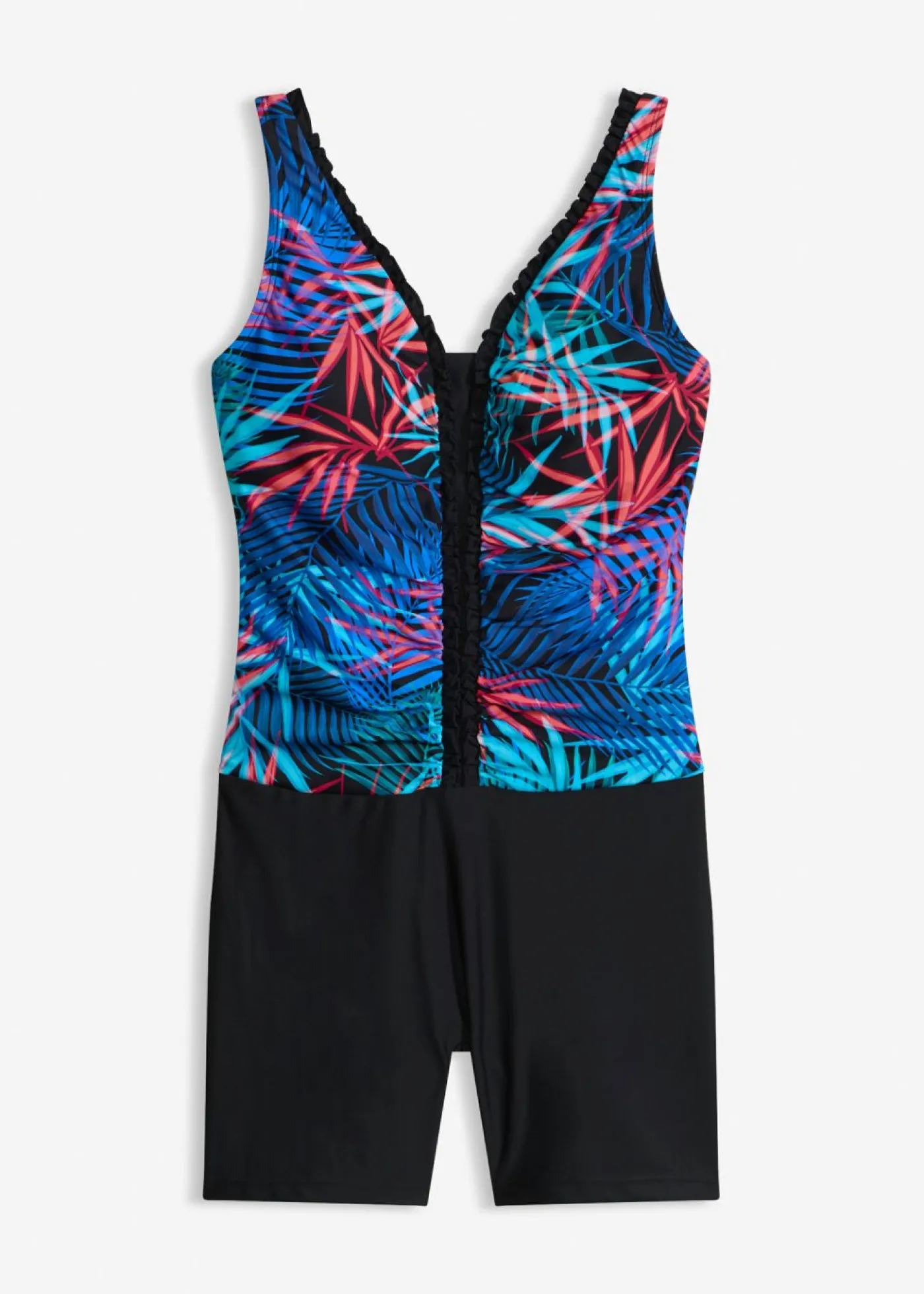 bonprix bonprix Bañadores>Bañador con pernera negro-azul-rosa caliente