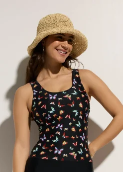 Mujer bonprix bonprix Bañador con pernera