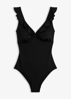 Mujer bonprix bonprix Bañador con volantes