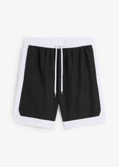 bonprix bonprix Trajes De Baño|Ropa De Playa>Bañador de hombre Negro-blanco