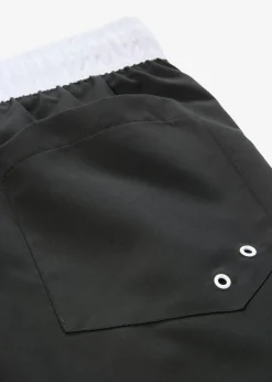 bonprix bonprix Trajes De Baño|Ropa De Playa>Bañador de hombre Negro-blanco