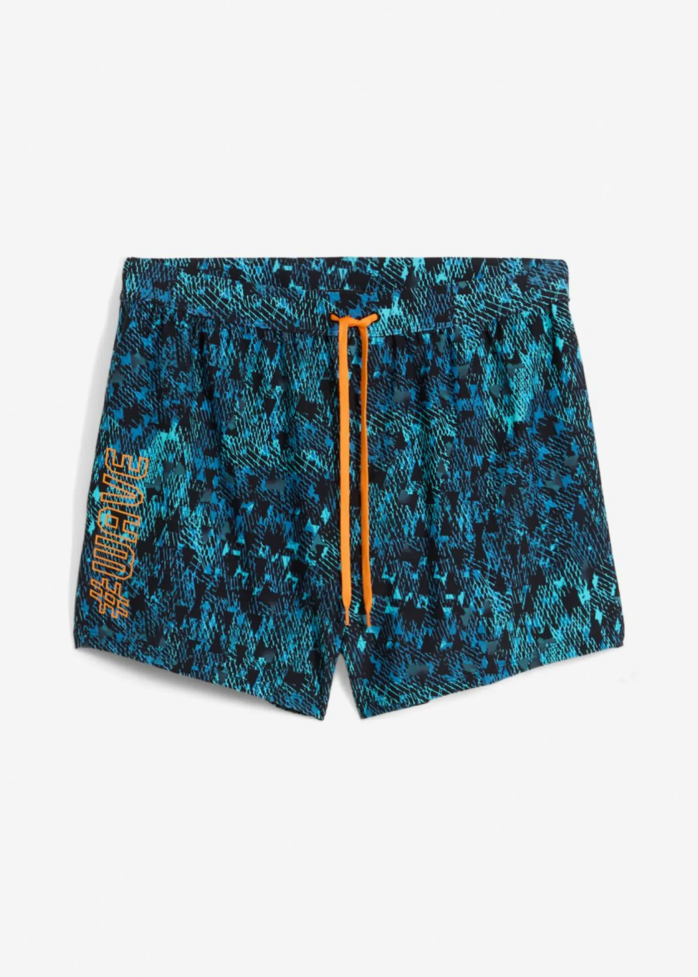 bonprix bonprix Trajes De Baño|Ropa De Playa>Bañador de hombre Negro/verde con estampado gráfico