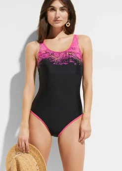 Mujer bonprix bonprix Bañador deportivo con espalda cruzada