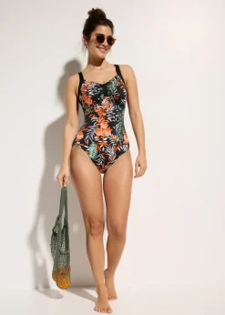Mujer bonprix bonprix Bañador moldeador con efecto reductor intermedio