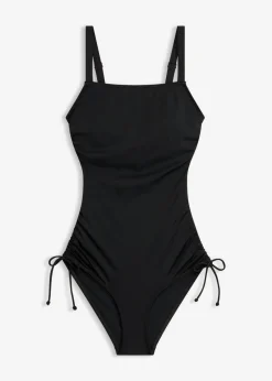 Mujer bonprix bonprix Bañador tipo bandeau con pernera alta