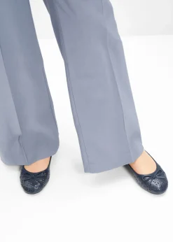 bonprix bonprix Tendencias·Zapatos Veganos|Tendencias·Fiesta>Bailarinas con ancho cómodo Azul