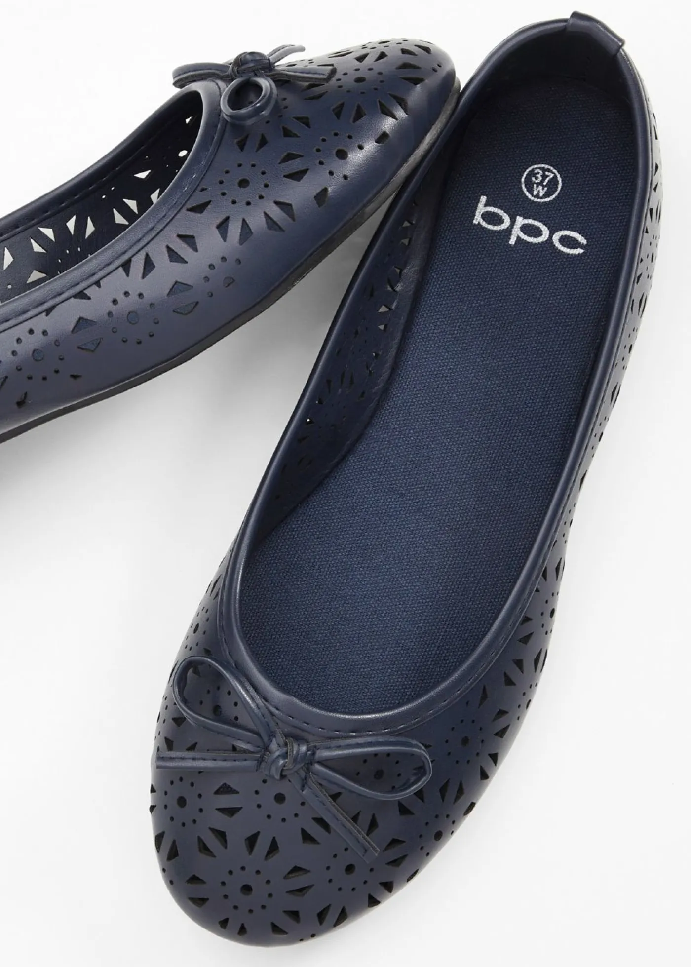 bonprix bonprix Tendencias·Zapatos Veganos|Tendencias·Fiesta>Bailarinas con ancho cómodo Azul