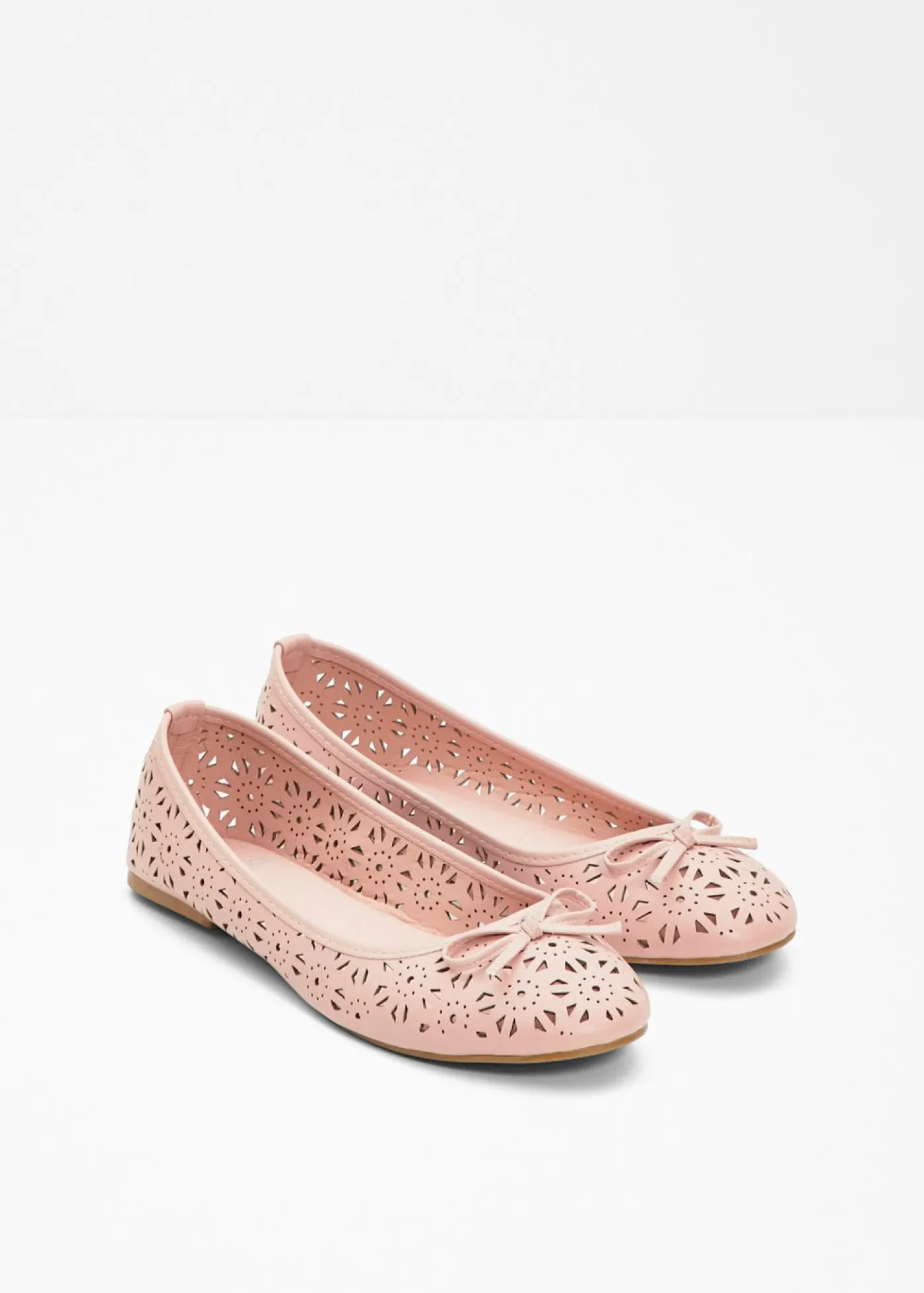 bonprix bonprix Tendencias·Zapatos Veganos|Tendencias·Fiesta>Bailarinas con ancho cómodo rosa pálido