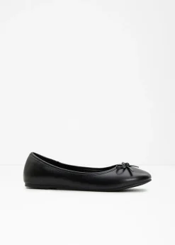 bonprix bonprix Niña·Zapatos|Tendencias·Zapatos Veganos>Bailarinas con lazo Negro