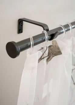 bonprix bonprix Barra de cortina con disco en la pieza final