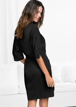 Mujer bonprix bonprix Bata de satén