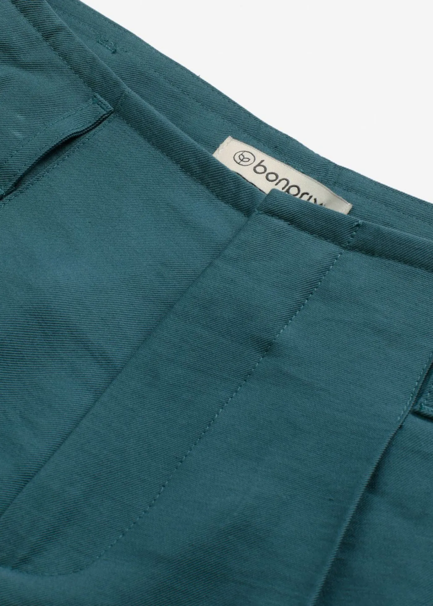 bonprix bonprix Shorts|Pantalones>Bermudas anchas con pinzas verde pimiento