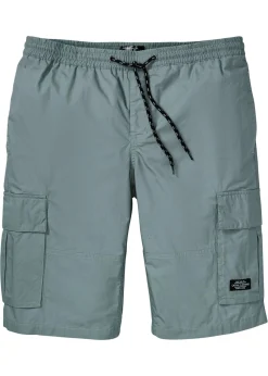 Hombre bonprix bonprix Bermudas cargo, con cintura elástica, corte regular