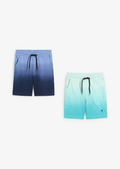 Niños bonprix bonprix Bermudas de chándal de algodón puro (2 unidades)