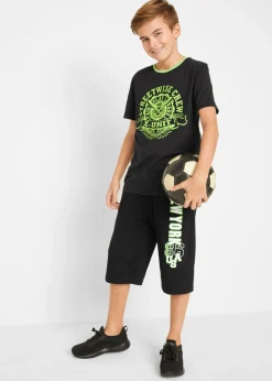 Niños bonprix bonprix Bermudas de chándal de algodón puro