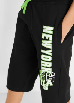 Niños bonprix bonprix Bermudas de chándal de algodón puro