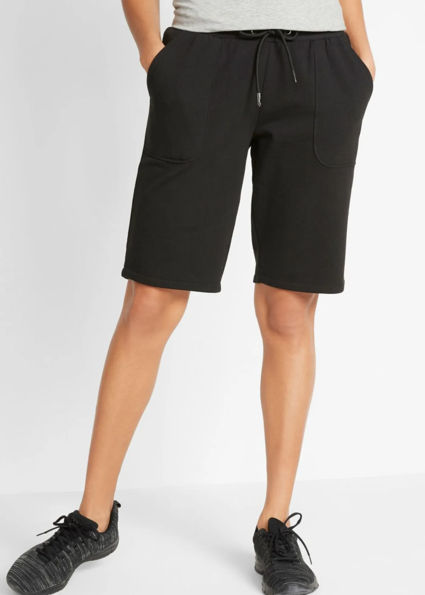 Mujer bonprix bonprix Bermudas de chándal de algodón puro