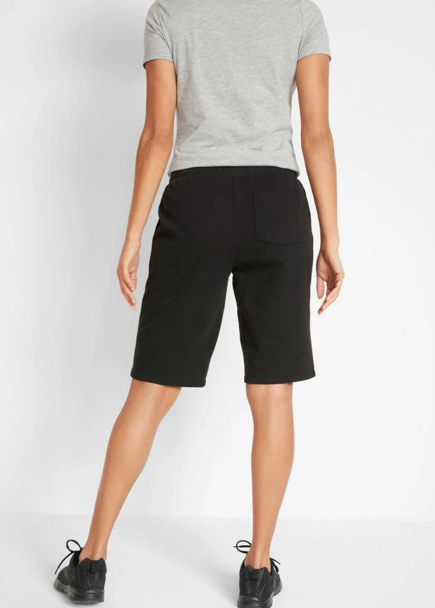 Mujer bonprix bonprix Bermudas de chándal de algodón puro