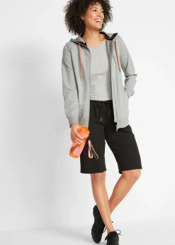 Mujer bonprix bonprix Bermudas de chándal de algodón puro