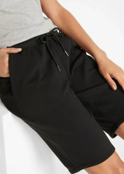 Mujer bonprix bonprix Bermudas de chándal de algodón puro