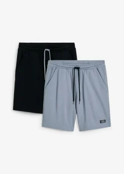 Hombre bonprix bonprix Bermudas de chándal (2 unidades)