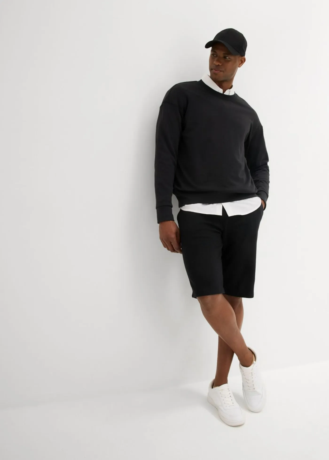 Hombre bonprix bonprix Bermudas de chándal (2 unidades)