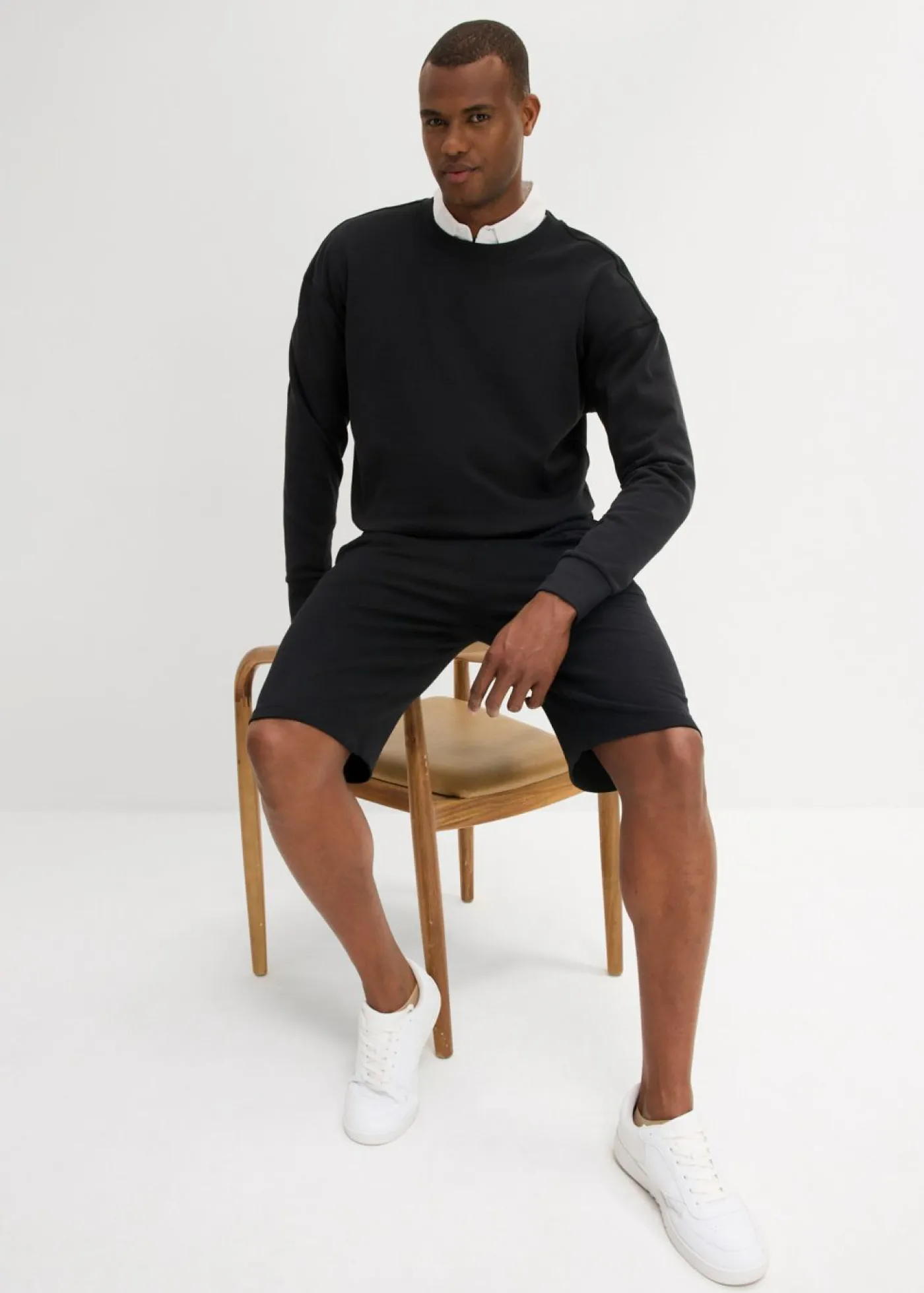 Hombre bonprix bonprix Bermudas de chándal (2 unidades)