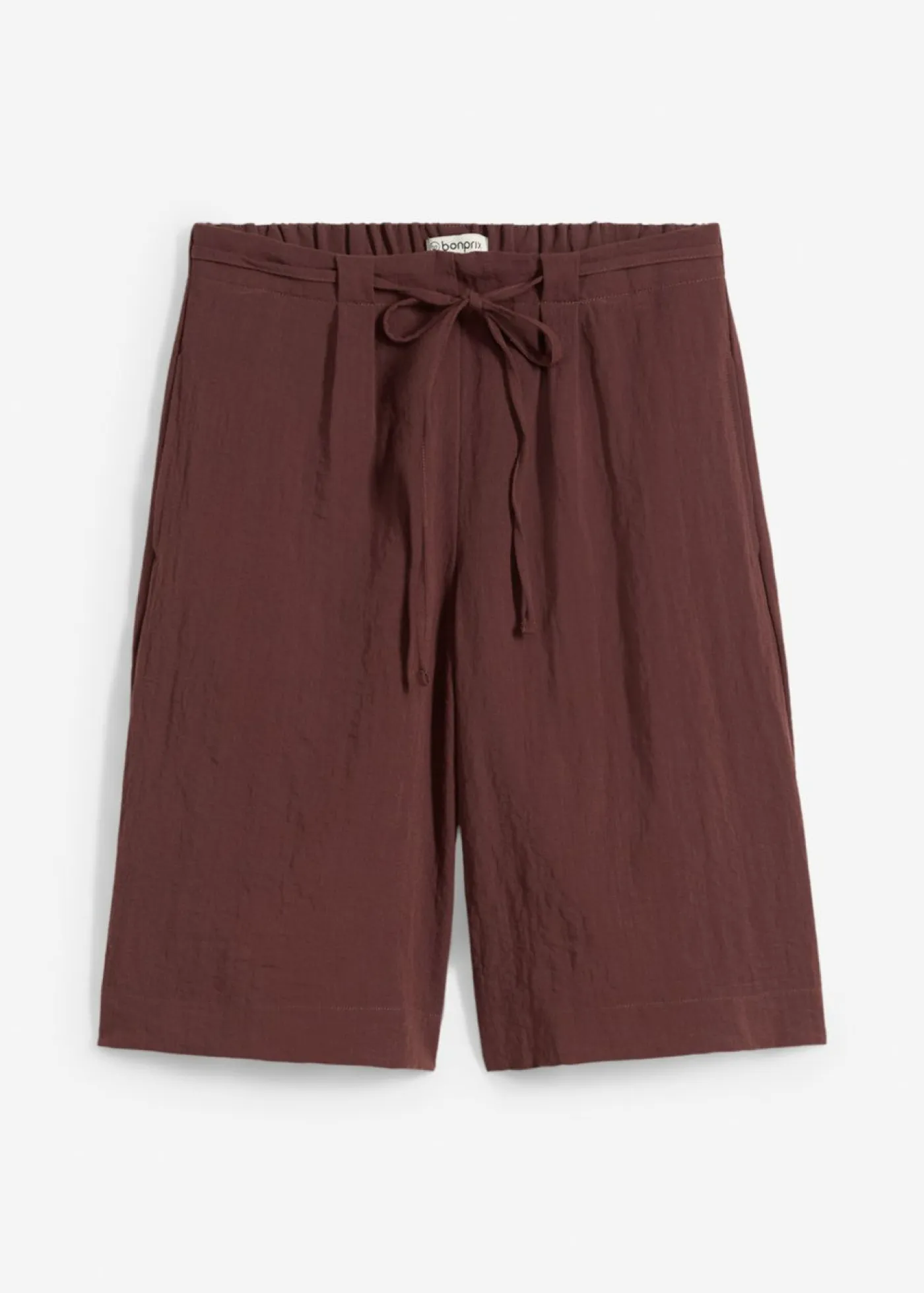 Mujer bonprix bonprix Bermudas de mezcla de viscosa fluida