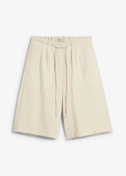 Mujer bonprix bonprix Bermudas de mezcla de viscosa fluida