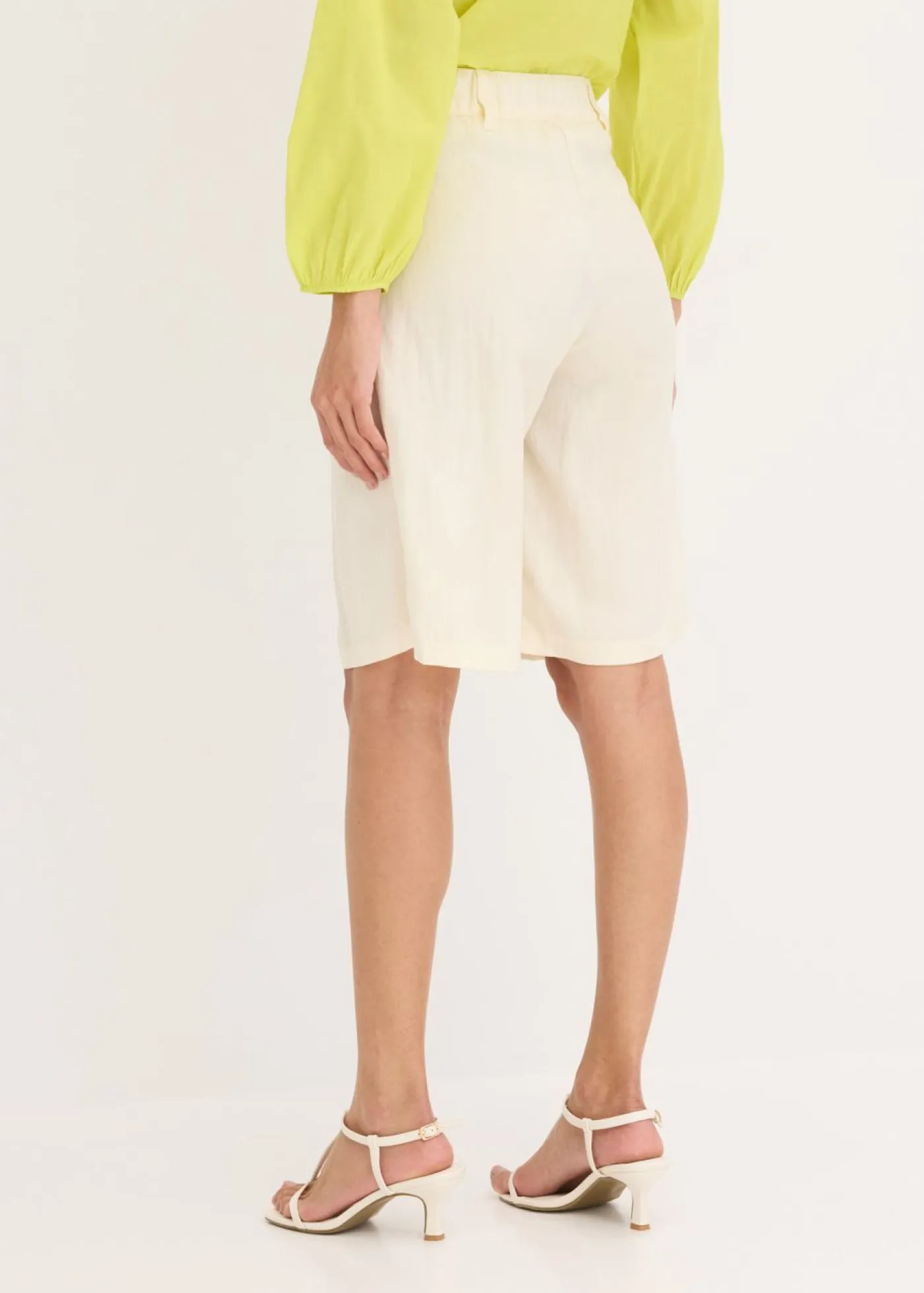 Mujer bonprix bonprix Bermudas de mezcla de viscosa suave