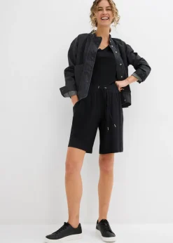 Mujer bonprix bonprix Bermudas de punto de viscosa fluida