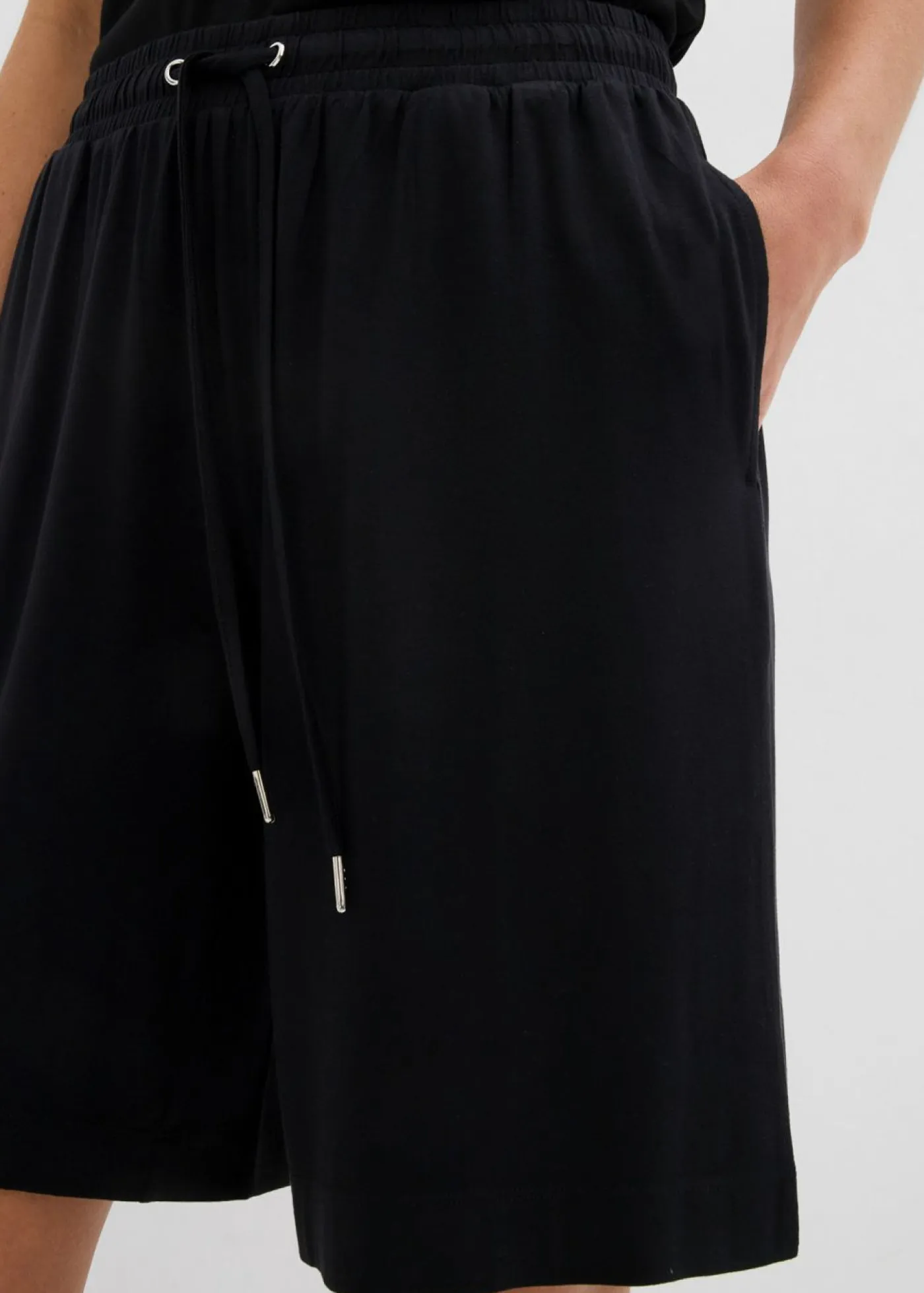 Mujer bonprix bonprix Bermudas de punto de viscosa fluida