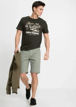 Hombre bonprix bonprix Bermudas elásticas con corte regular (2 unidades)