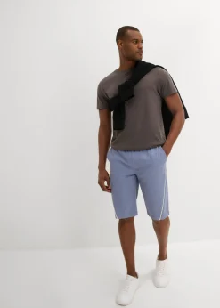 Hombre bonprix bonprix Bermudas elásticas sin cierre con corte holgado