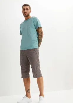Hombre bonprix bonprix Bermudas largas con cintura elástica y regular fit