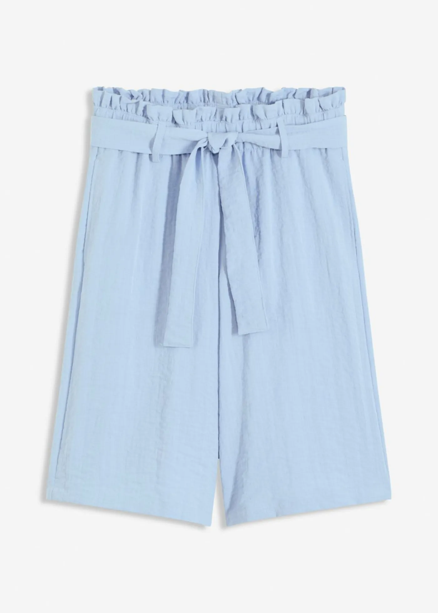 Mujer bonprix bonprix Bermudas sin cierre de mezcla de viscosa fluida