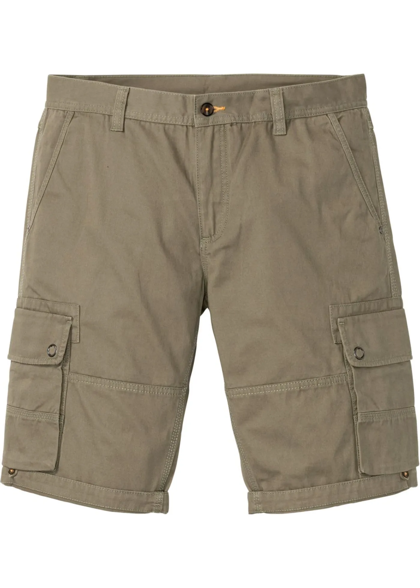 Hombre bonprix bonprix Bermudas tipo cargo de algodón puro con corte regular