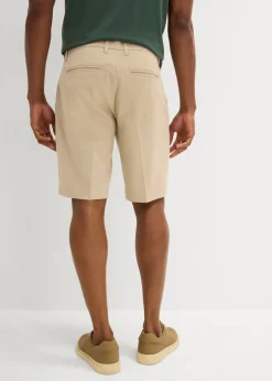 Hombre bonprix bonprix Bermudas tipo chino con pinzas y corte recto