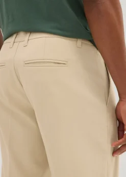 Hombre bonprix bonprix Bermudas tipo chino con pinzas y corte recto