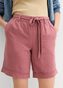 Mujer bonprix bonprix Bermudas tipo paperbag