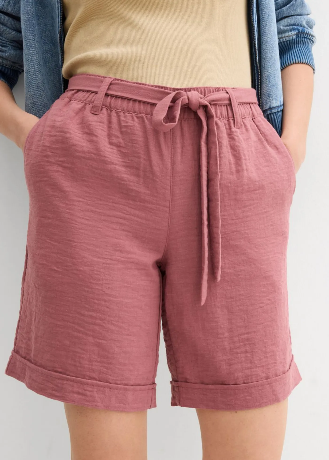Mujer bonprix bonprix Bermudas tipo paperbag