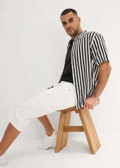 Hombre bonprix bonprix Bermudas vaqueras elásticas largas y ligeras, regular fit