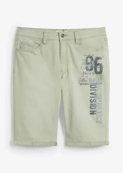 Hombre bonprix bonprix Bermudas vaqueras elásticas con corte regular