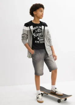 Niños bonprix bonprix Bermudas vaqueras sin cierre, regular fit