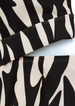 bonprix bonprix Bikinis>Bikini bustier (2 piezas) Beige natural-negro