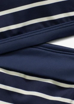 bonprix bonprix Bikinis>Bikini bustier (2 piezas) azul marino-blanco rayas horizontales