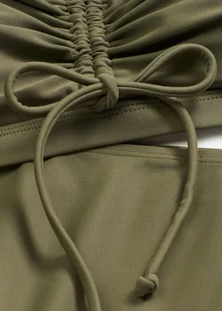 Mujer bonprix bonprix Bikini tipo bustier (2 piezas) con cintas para anudar