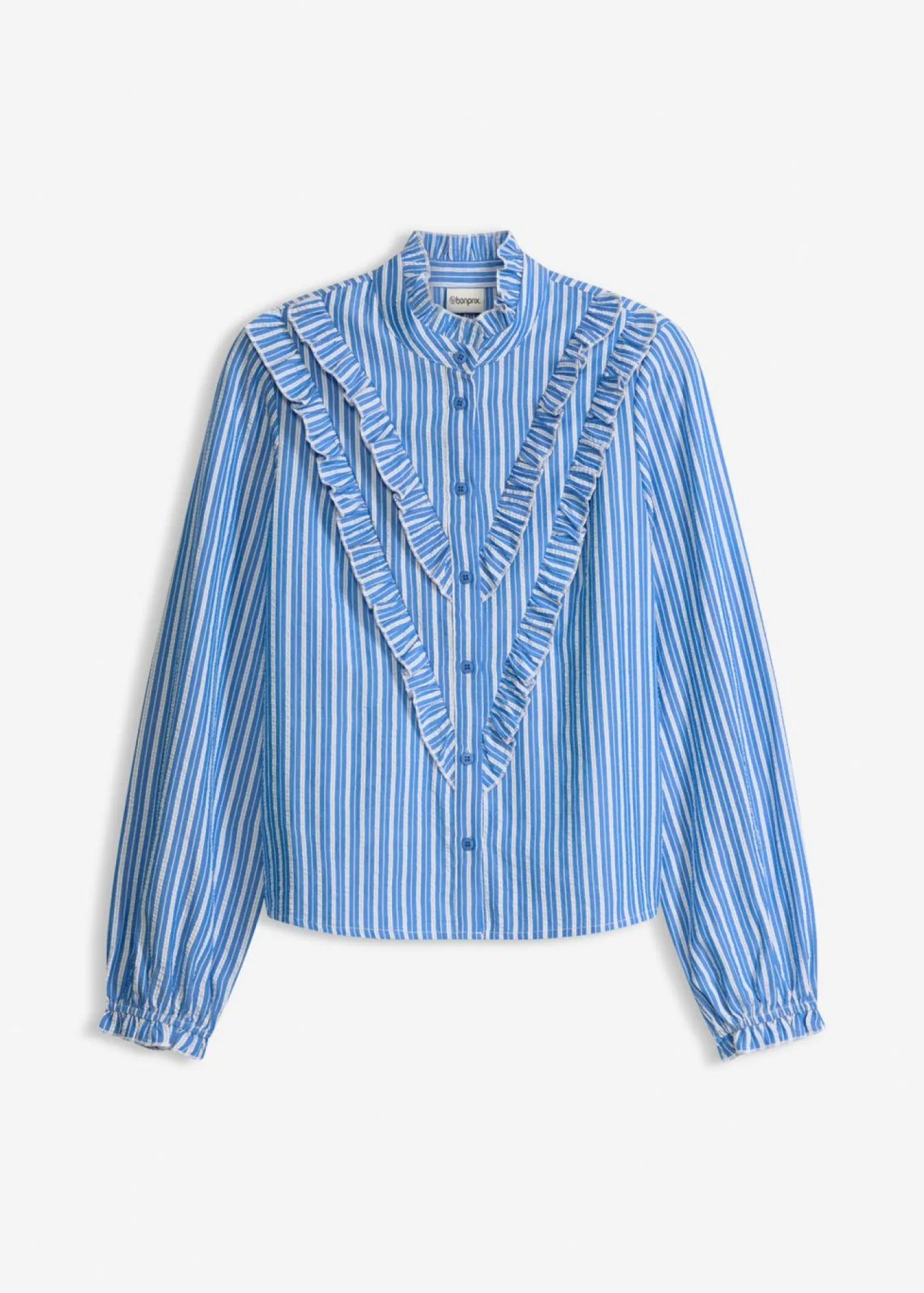 bonprix bonprix Camisas Y Blusas>Blusa Azul-blanco con rayas